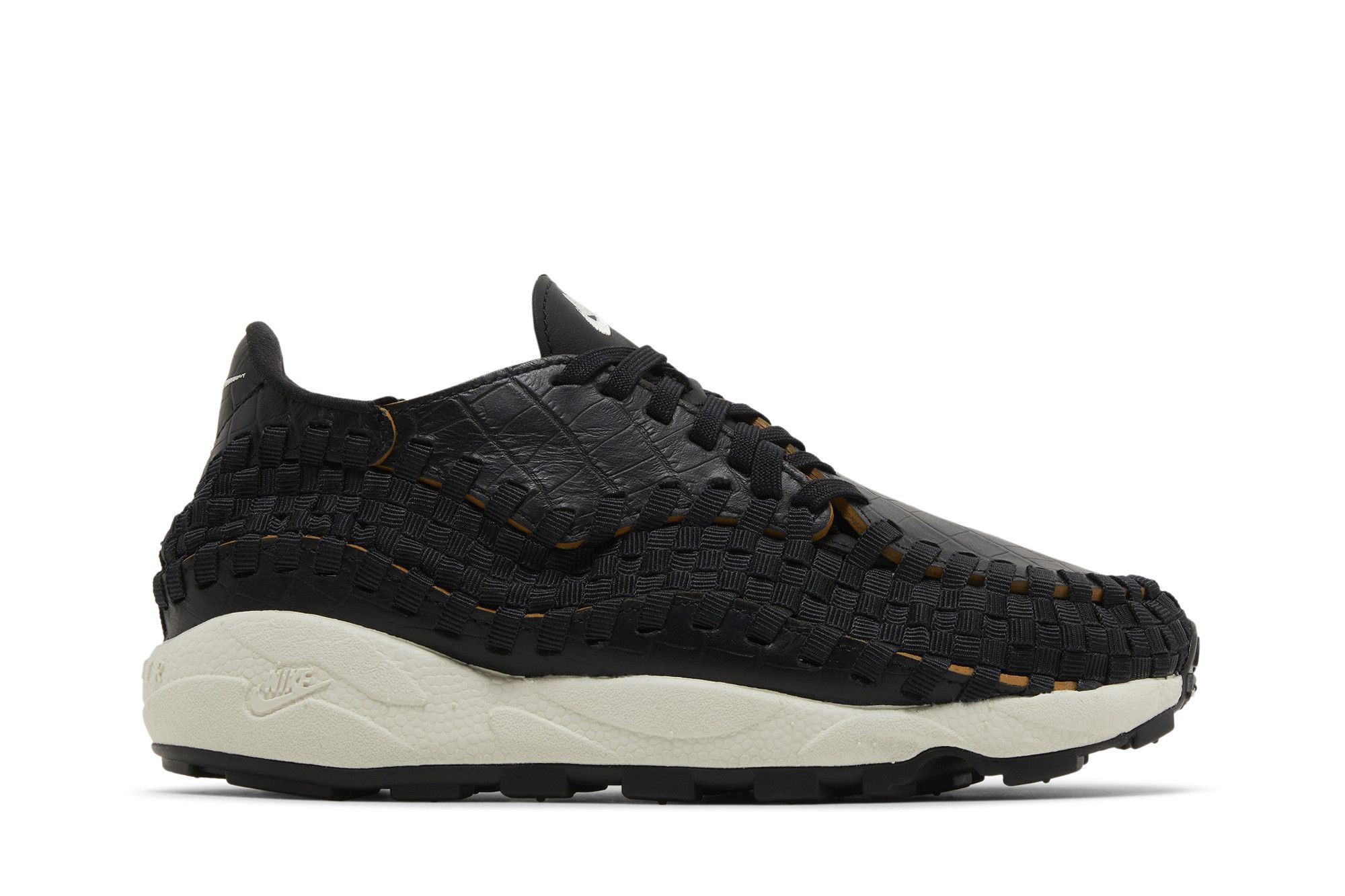 (Women) Nike Air Footscape Woven 'Black Croc' FQ8129-010