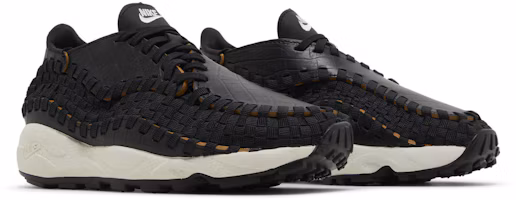 Cheap (女性款)Nike Air Footscape Woven ‘黑色鱷魚皮’ FQ8129-010