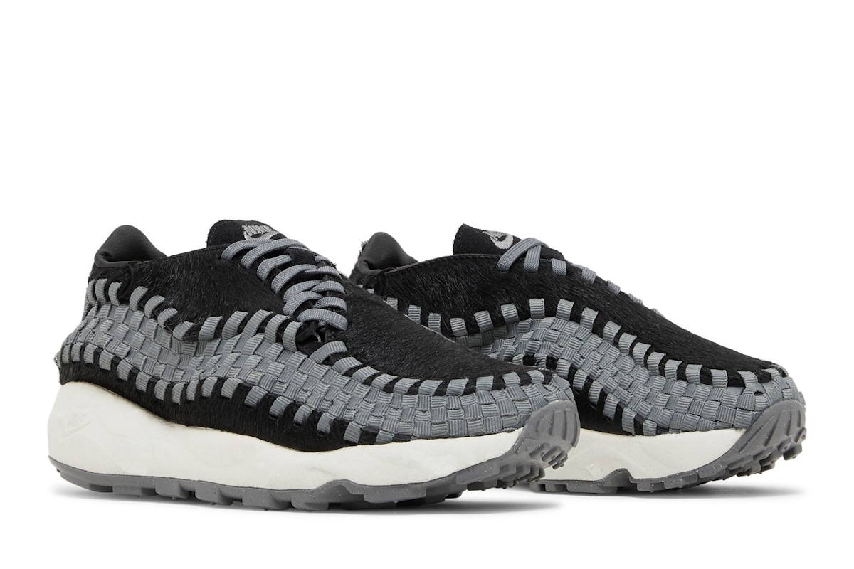 (Women) Nike Air Footscape Woven 'Black Smoke Grey'