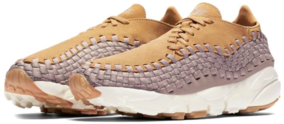 Nike Air Footscape Woven 灰色卡其 編織 女款 Lookbook Nike Air Footscape Woven 灰色卡其 編織 女款