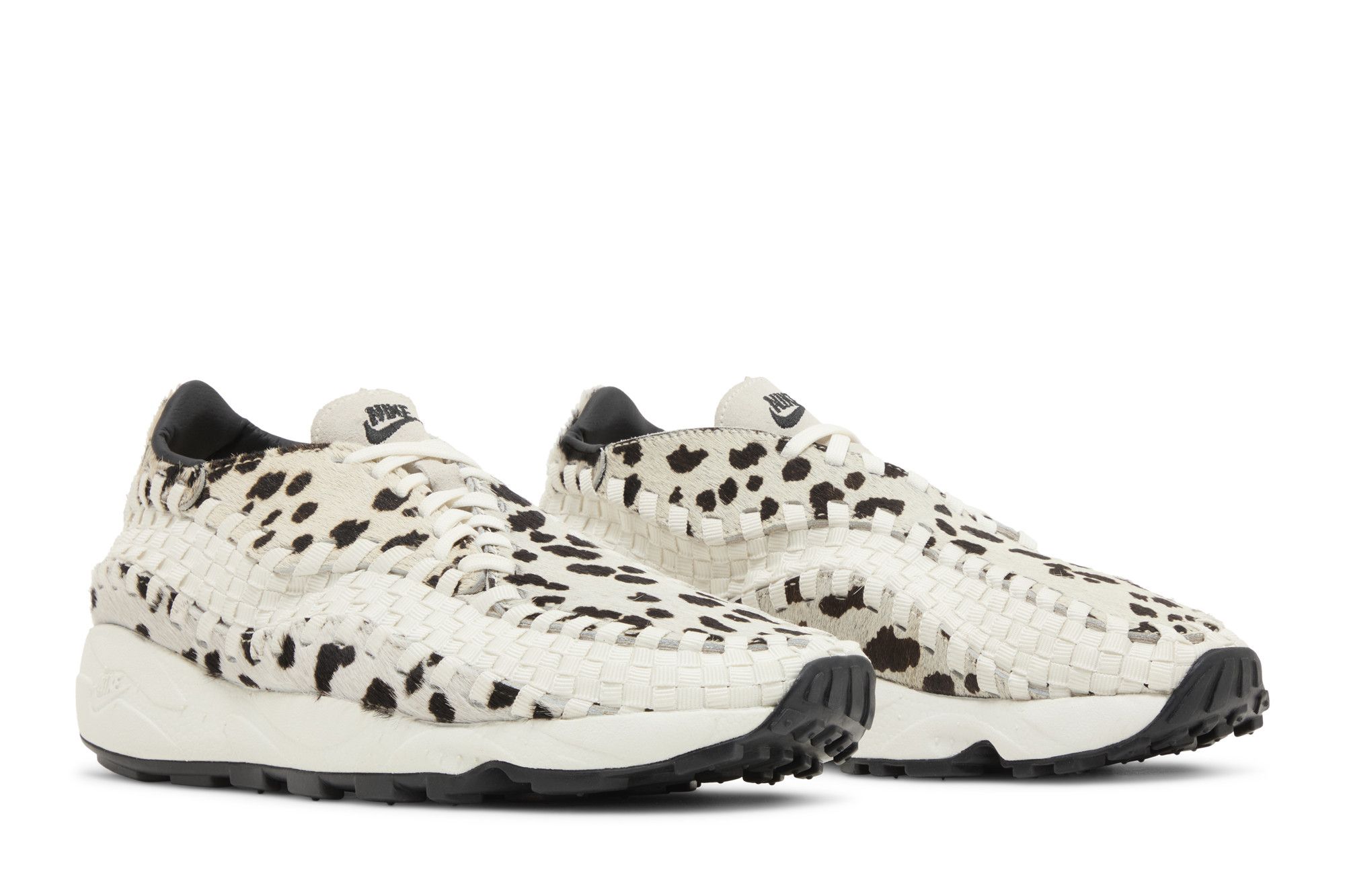 Cheap (W) Nike Air Footscape Woven ''Bianco Stampa Mucca'' FB1959-102