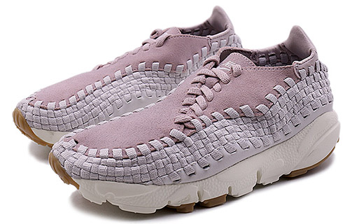 Lookbook (W) Nike Air FOOTSCAPE WOVEN PARTICLE Rose 'Pink Blue' dalam warna Merah Jambu Biru. 917698-601