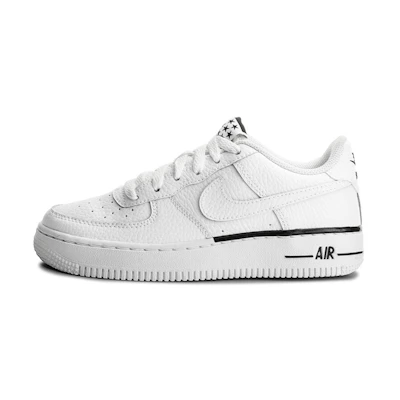 (Youth) Nike Air Force 1 07 white and black
