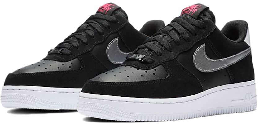 (W) Nike Air Force 1 '07 'Negro Plata Metálica' DA4282-001 Lookbook (W) Nike Air Force 1 '07 'Negro Plata Metálica' DA4282-001
