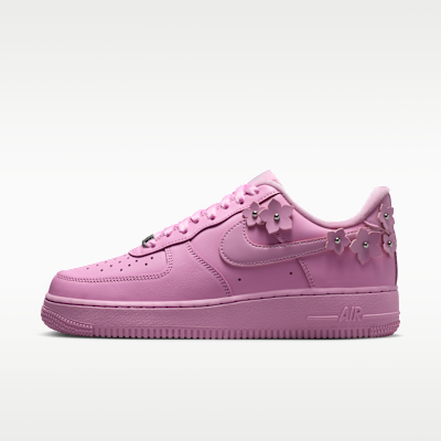 (Women) Nike Air Force 1 '07 'Floret' Pink Rise/Pink Foam/Metallic Silver/Pink Rise IR8637-600