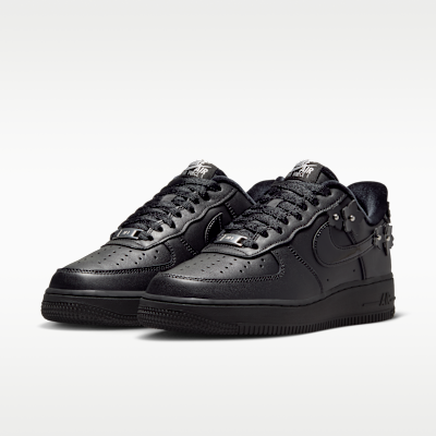 Purchase (W) Nike Air Force 1 ''07 "Florette" 黑色/灰黑/金屬銀/黑 IR8637-001