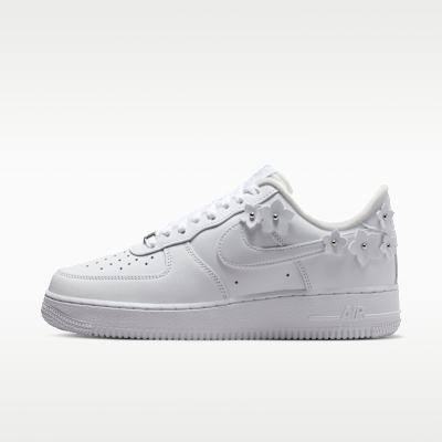 (Women) Nike Air Force 1 '07 "Florette" Floral Design Sneakers White/Wolf Gray/Metallic Silver/White IR8637-100