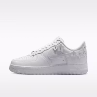 (Women) Nike Air Force 1 '07 "Florette" Floral Design Sneakers White/Wolf Gray/Metallic Silver/White IR8637-100 (Women) Nike Air Force 1 '07 "Florette" Floral Design Sneakers White/Wolf Gray/Metallic Silver/White IR8637-100