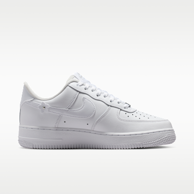 Lookbook (W) Nike Air Force 1 ''07 "Florette" 白色/狼灰銀/花卉設計運動鞋 IR8637-100