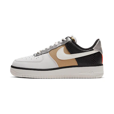 (W) Nike Air Force 1 '07 'Grey Black Gold'
