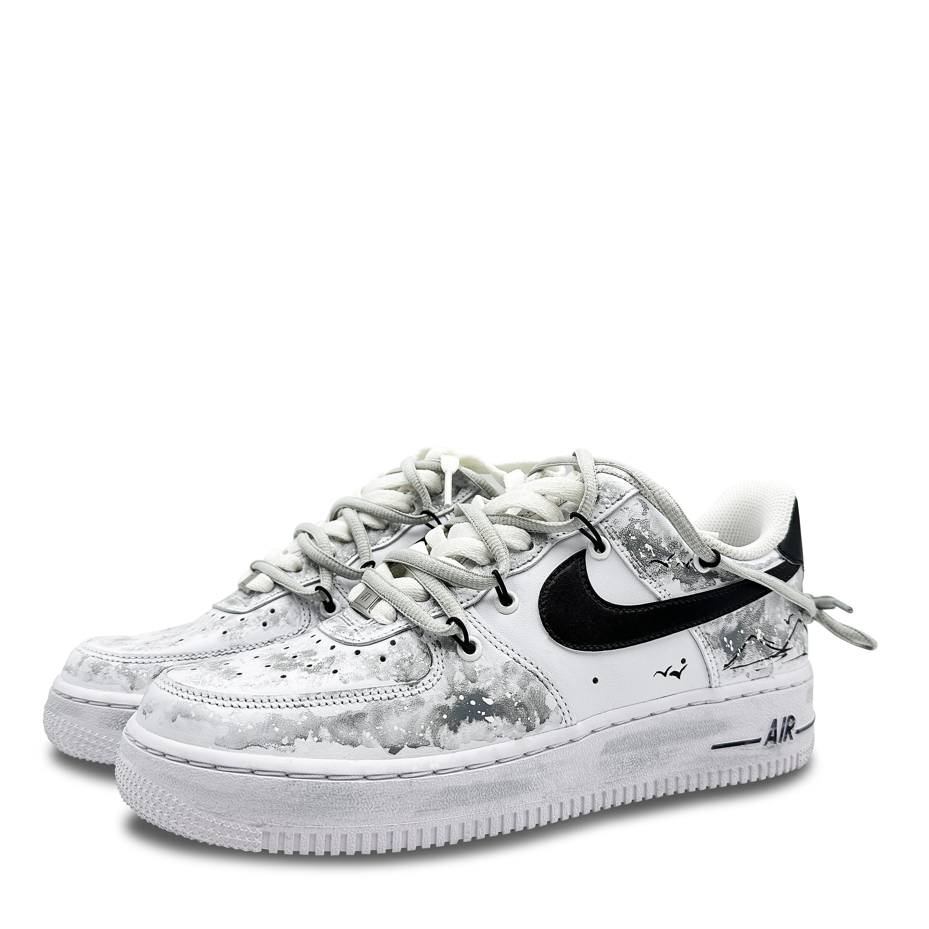 (W) Nike Air Force 1 '07 'Ink Landscape Graffiti' 圖 3