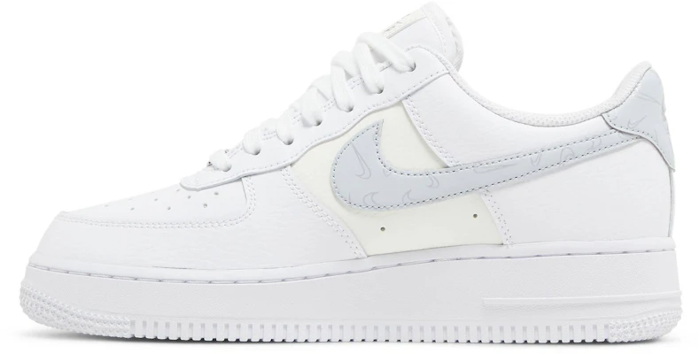 (Women) Nike Air Force 1 '07 'Mini Swooshes' DV2237-100 Lookbook (Women) Nike Air Force 1 '07 'Mini Swooshes' DV2237-100