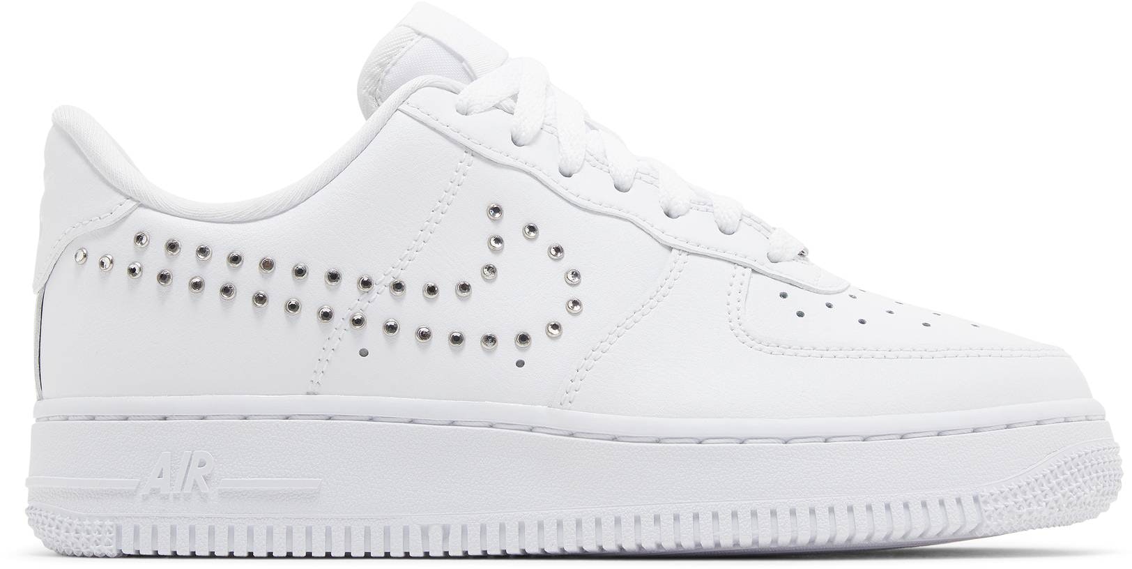 Buy (Women) Nike Air Force 1 '07 'Studded Swoosh' FQ8887-100 - Novelship