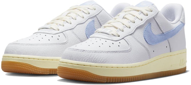 (W) Nike Air Force 1 '07 'Blanco Cobalt Bliss' FD9867-100 Lookbook (W) Nike Air Force 1 '07 'Blanco Cobalt Bliss' FD9867-100