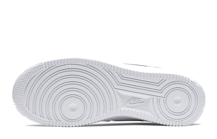 Details for 耐吉空軍一號低筒 灰鈎 低幫 女板鞋 白色