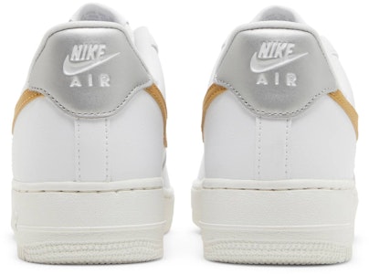 (W) Nike Air Force 1 '07 'Putih Emas Metalik' DD8959-106 Details for (W) Nike Air Force 1 '07 'Putih Emas Metalik' DD8959-106