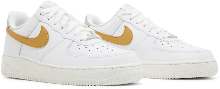 (W) Nike Air Force 1 '07 'Putih Emas Metalik' DD8959-106 Cheap (W) Nike Air Force 1 '07 'Putih Emas Metalik' DD8959-106