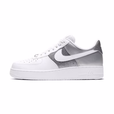 (W) Nike Air Force 1 '07 'White Metallic Silver'