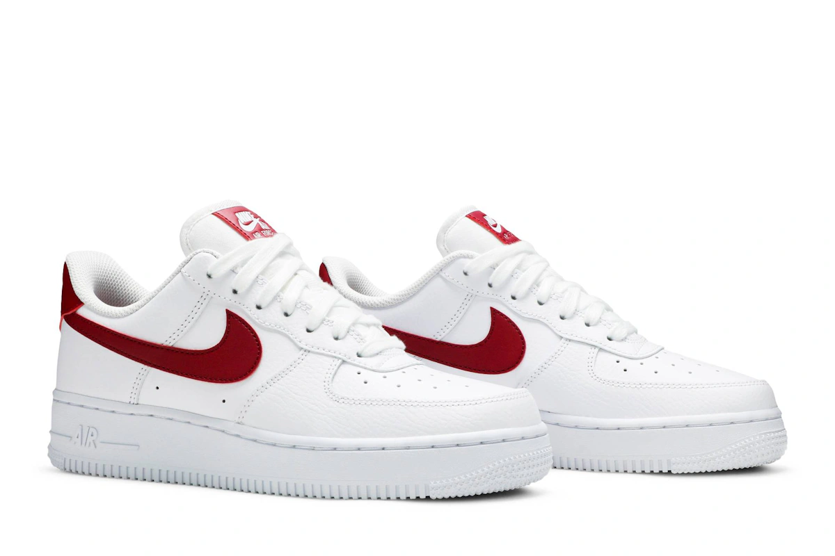 (Women) Nike Air Force 1 '07 'White Noble Red' 315115-154