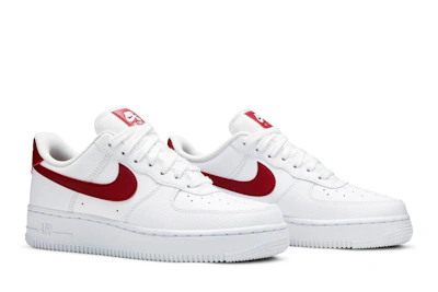 (Women) Nike Air Force 1 '07 'White Noble Red' 315115-154