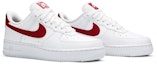 Cheap (W) ナイキ エアフォース1 '07 白/赤 315115-154