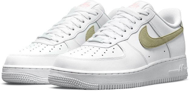 (W) Nike Air Force 1 '07 'Blanco Olive Aura' DM2876-100 Lookbook (W) Nike Air Force 1 '07 'Blanco Olive Aura' DM2876-100