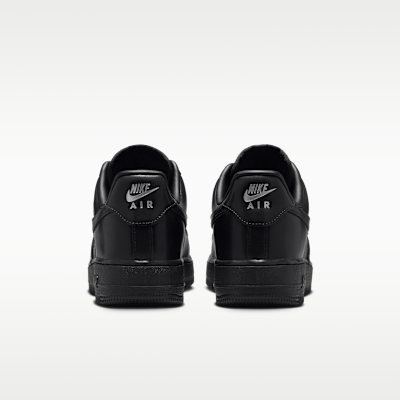 Details for (W) 耐克 Air Force 1 ''07 黑色/金屬銀/深灰/黑色 IO3124-001