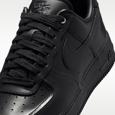 Sizing (W) 耐克 Air Force 1 ''07 黑色/金屬銀/深灰/黑色 IO3124-001
