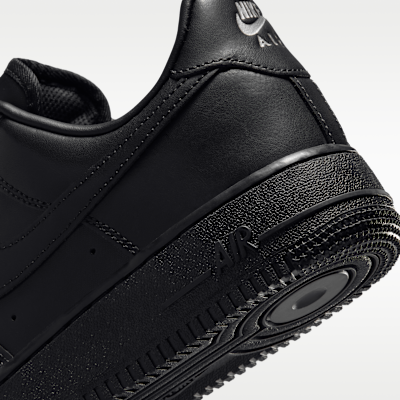 Cheap (W) 耐克 Air Force 1 ''07 黑色/金屬銀/深灰/黑色 IO3124-001