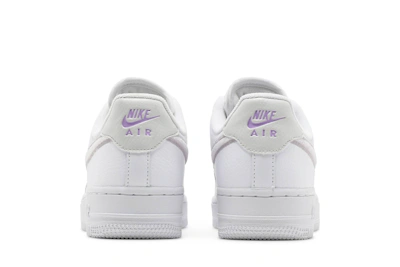 (Women) Nike Air Force 1 '07 Essential 'Chenille Swoosh - White Lilac' DN5056-100
