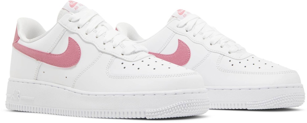 Air force 1 2025 pink nike sign