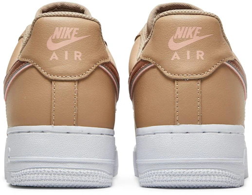(W) ナイキ エアフォース1 '07 エッセンシャル "ヘンプ/ローズゴールド" DD1523-200 Details for (W) ナイキ エアフォース1 '07 エッセンシャル "ヘンプ/ローズゴールド" DD1523-200