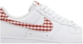 Order (W) Nike Air Force 1 '07 Essential 'Mystic Red Gingham' DZ2784-101