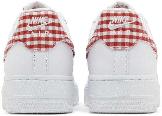 (W) 耐克空军1代'07必备款'神秘红格子' DZ2784-101 Details for (W) 耐克空军1代'07必备款'神秘红格子' DZ2784-101