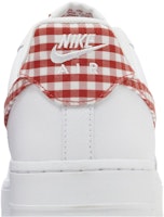 (W) Nike Air Force 1 '07 Essential 'Mystic Red Gingham' DZ2784-101 Sizing (W) Nike Air Force 1 '07 Essential 'Mystic Red Gingham' DZ2784-101