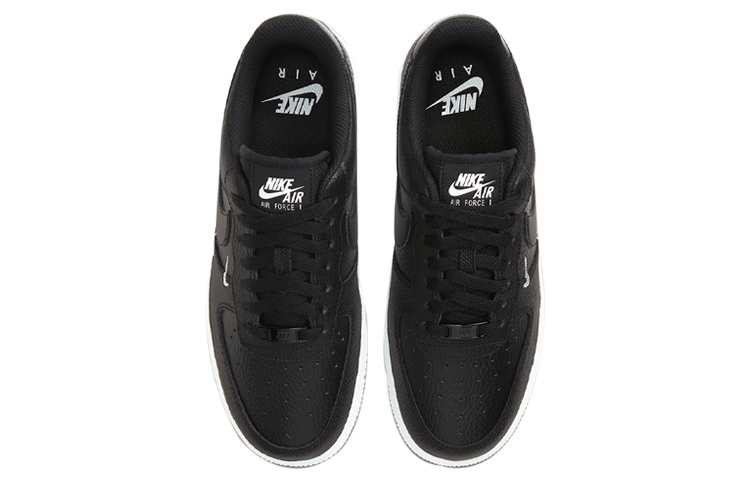 Shop (W) Nike Air Force 1 '07 Essensial Kulit Tumbo - Hitam CT1989-002