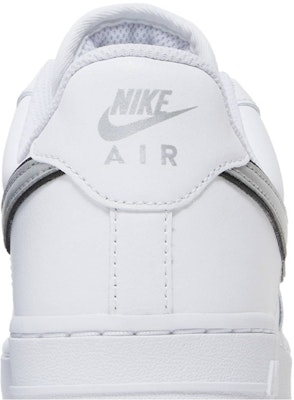 (Women) Nike Air Force 1 '07 Essential 'White Metallic Silver' DD1523 ...