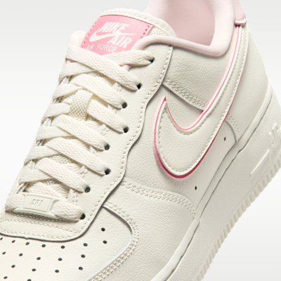 Sizing (W) Nike Air Force 1 ''07 Essential Sail/Piani/Pink Form/Sail Wanita IO4226-104