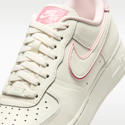 (W) Nike Air Force 1 ''07 Essential Sail/Piani/Pink Form/Sail Wanita IO4226-104 Sizing (W) Nike Air Force 1 ''07 Essential Sail/Piani/Pink Form/Sail Wanita IO4226-104