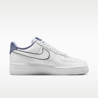 (W) Nike Air Force 1 ''07 Essential Putih/World Indigo/Midnight Navy IO4226-102 Lookbook (W) Nike Air Force 1 ''07 Essential Putih/World Indigo/Midnight Navy IO4226-102