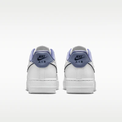 (W) Nike Air Force 1 ''07 Essential Putih/World Indigo/Midnight Navy IO4226-102 Details for (W) Nike Air Force 1 ''07 Essential Putih/World Indigo/Midnight Navy IO4226-102
