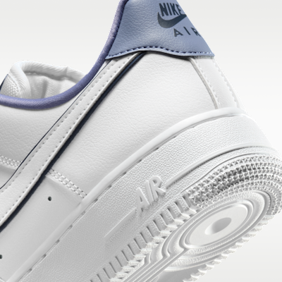 Cheap (W) Nike Air Force 1 ''07 Essential Putih/World Indigo/Midnight Navy IO4226-102