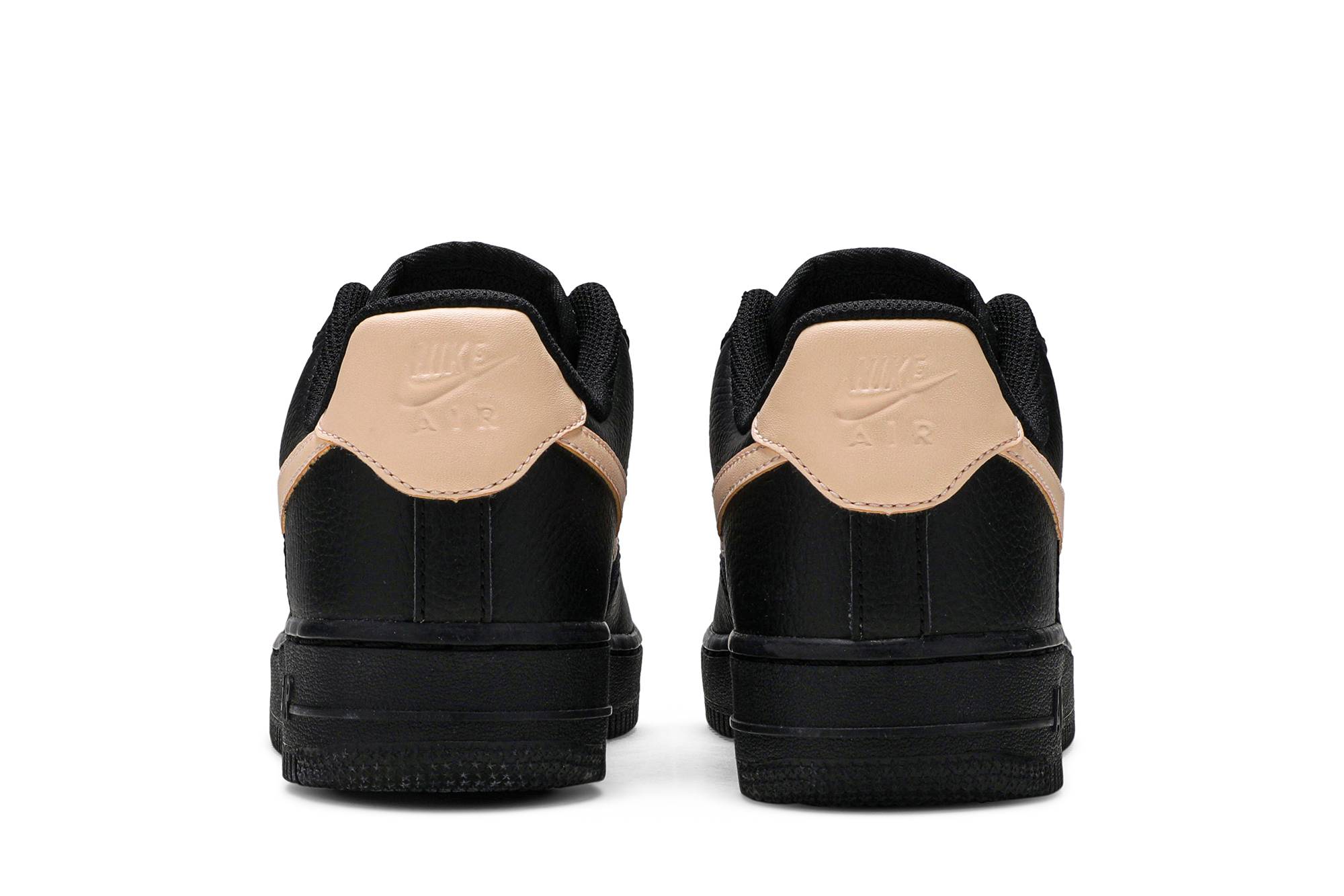 Details for Nike Air Force 1 低筒 皮革 休閒 板鞋 女款 黑