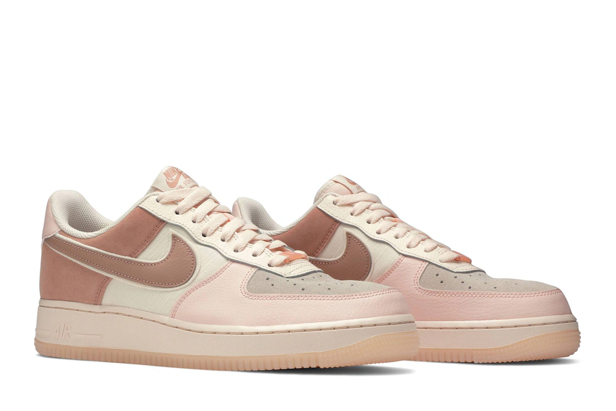 (Women) Nike Air Force 1 '07 Low Premium 'Washed Coral' 896185-603