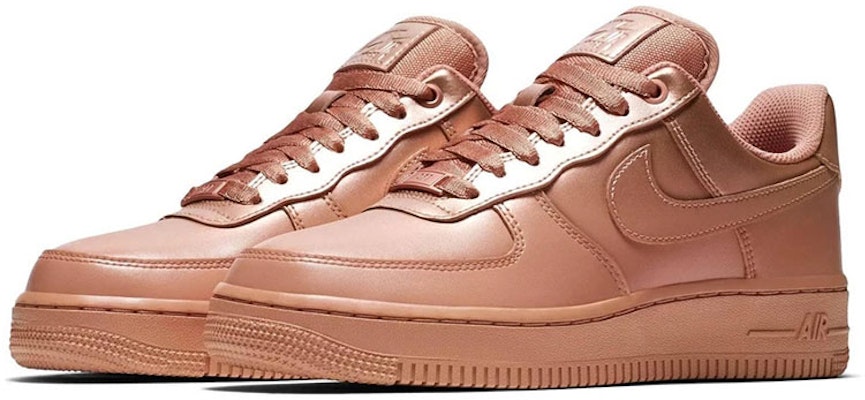 (W) Nike Air Force 1 '07 Lux 'Rose Gold' Emas Mawar 898889-601 Order (W) Nike Air Force 1 '07 Lux 'Rose Gold' Emas Mawar 898889-601