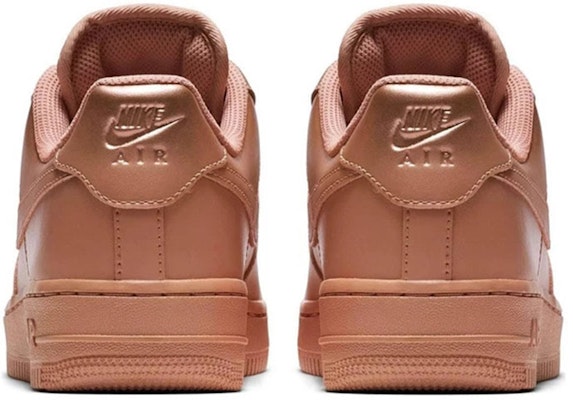 (W) Nike Air Force 1 '07 Lux 'Rose Gold' Emas Mawar 898889-601 Lookbook (W) Nike Air Force 1 '07 Lux 'Rose Gold' Emas Mawar 898889-601