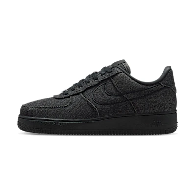 (W) Nike Air Force 1 '07 LV8 Black/White/Metallic Silver/Black