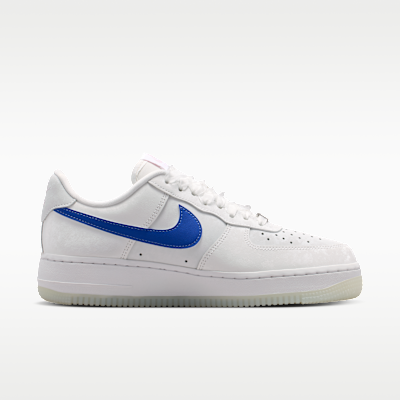 Lookbook (W) Nike Air Force 1 ''07 LV8 白色/米白/淡紫色/復古皇家藍 IW1235-121