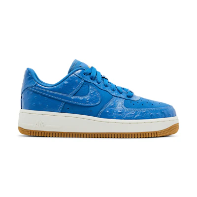 (W) Nike Air Force 1 '07 LX 'Blue Ostrich'