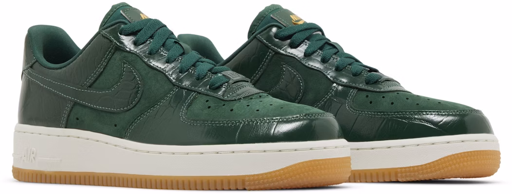 (Women) Nike Air Force 1 '07 LX 'Gorge Green Croc' DZ2708-300 Cheap (Women) Nike Air Force 1 '07 LX 'Gorge Green Croc' DZ2708-300
